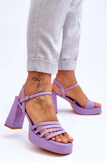 Heel sandals model 179119