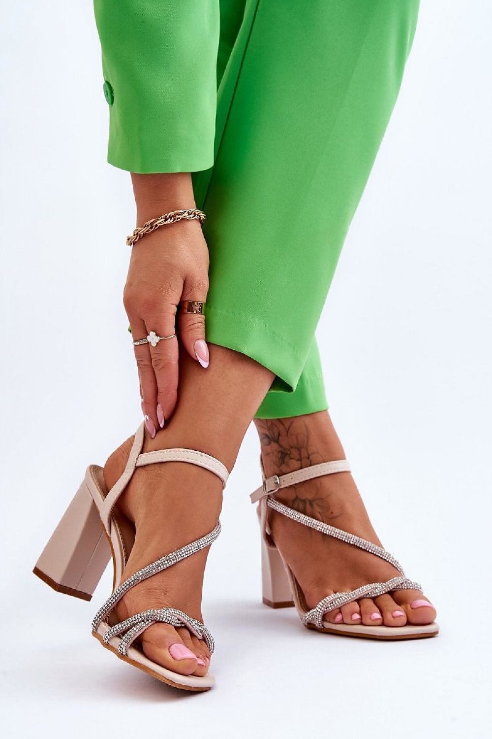 Heel sandals model 179142
