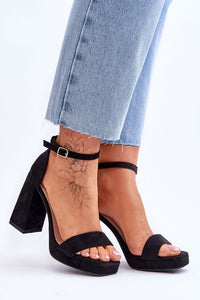Heel sandals model 179868