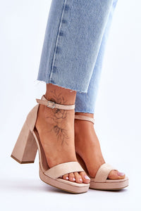Heel sandals model 179871