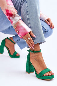 Heel sandals model 179872
