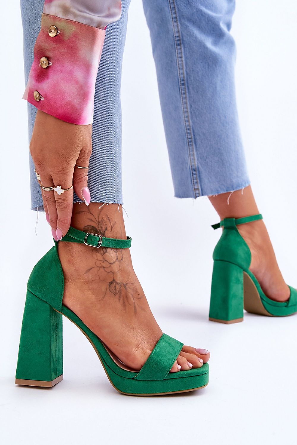 Heel sandals model 179872