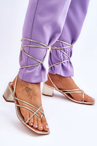 Strappy sandals model 180121