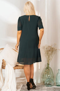 Plus size dress model 180449
