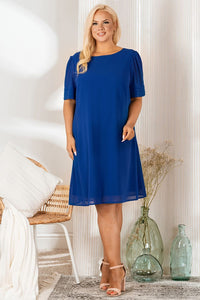 Plus size dress model 180450