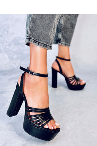 Heel sandals model 181886
