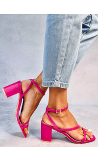 Heel sandals model 181943