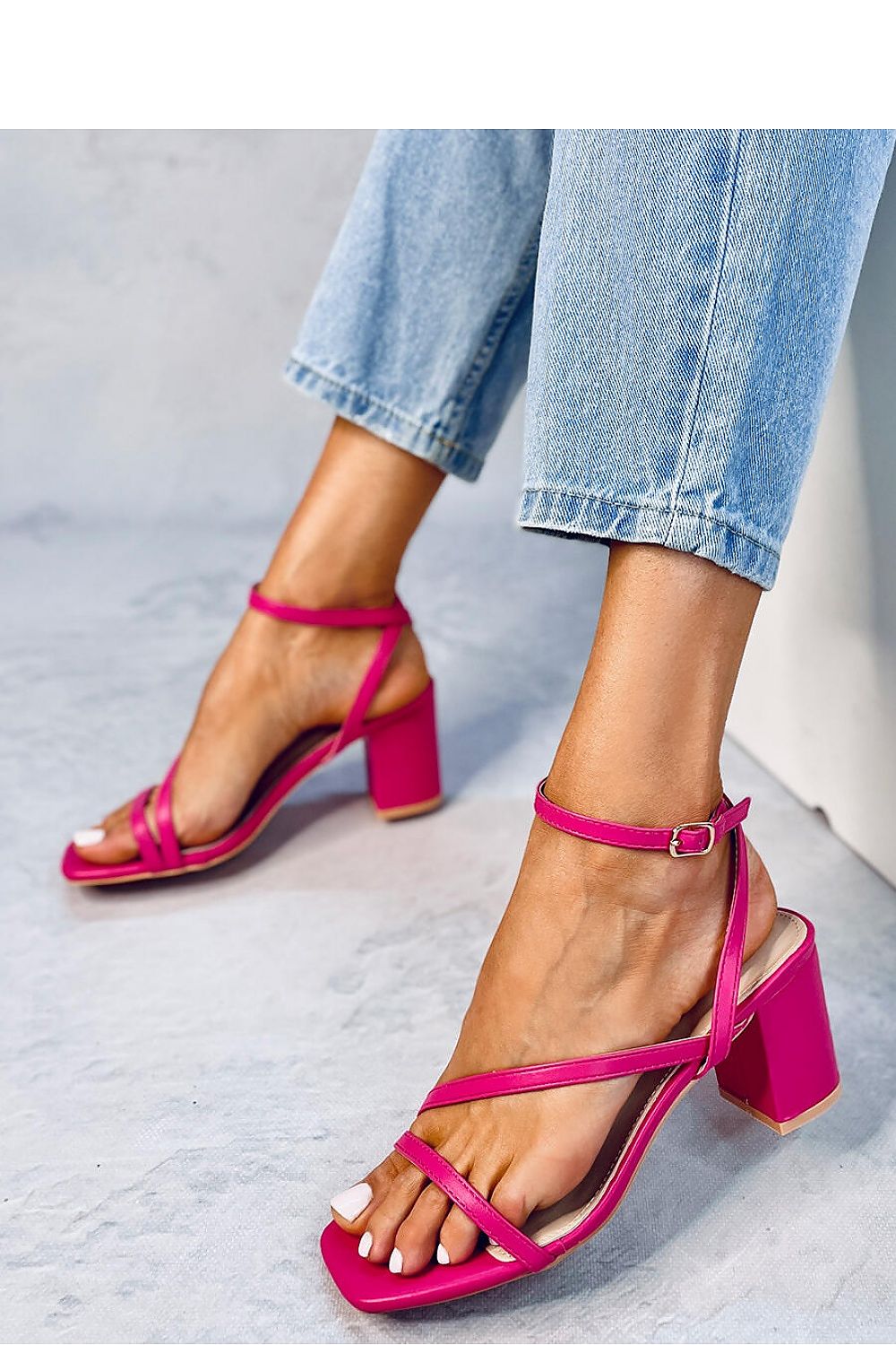 Heel sandals model 181943
