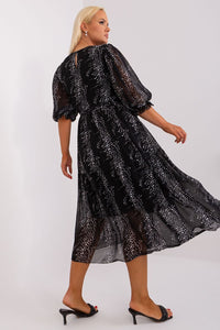 Plus size dress model 182293