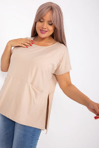 Plus size blouse model 182729