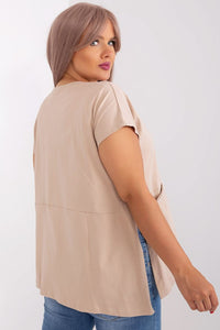 Plus size blouse model 182729