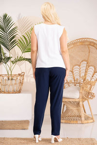 Plus size blouse model 183318