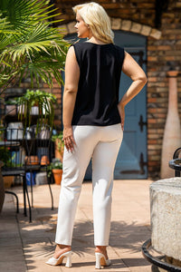 Plus size blouse model 183319