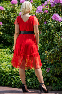 Plus size dress model 183329