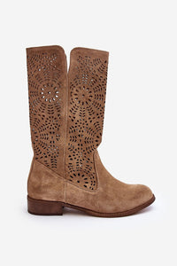 Open-work Boots model 184036