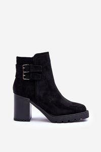 Heel boots model 185329