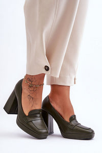 Heel pumps model 185349