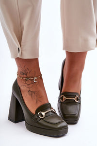 Heel pumps model 185351