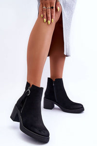 Heel boots model 185446
