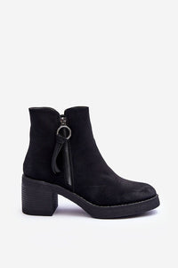 Heel boots model 185446