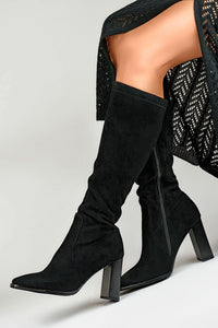 Heel boots model 186038