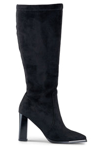 Heel boots model 186038