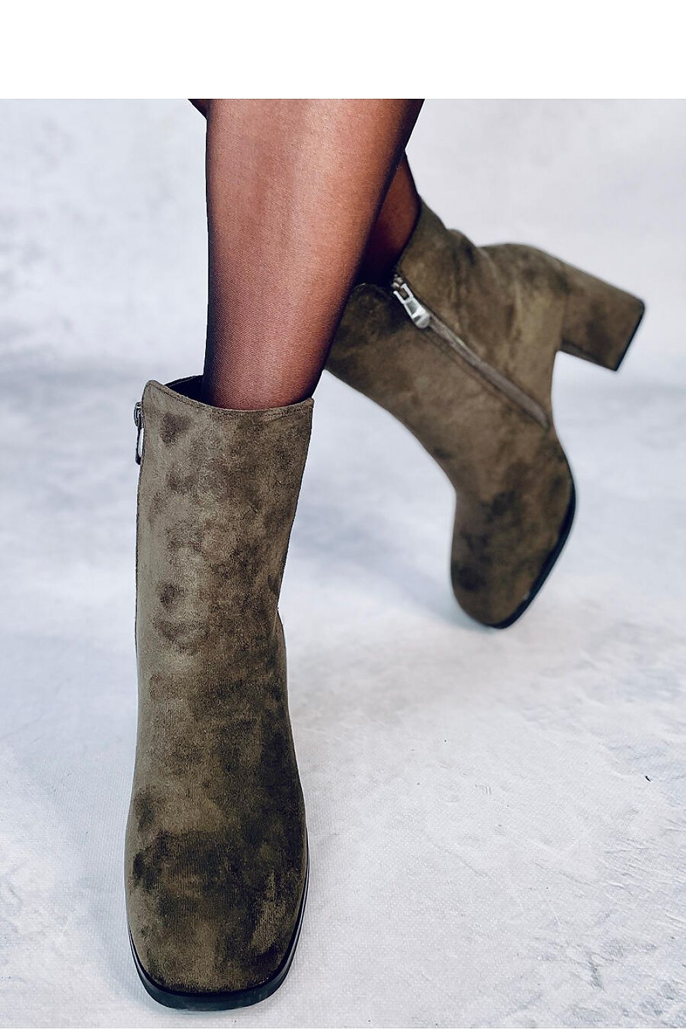 Heel boots model 186275