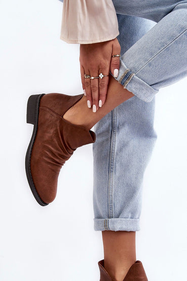 Heel boots model 186475