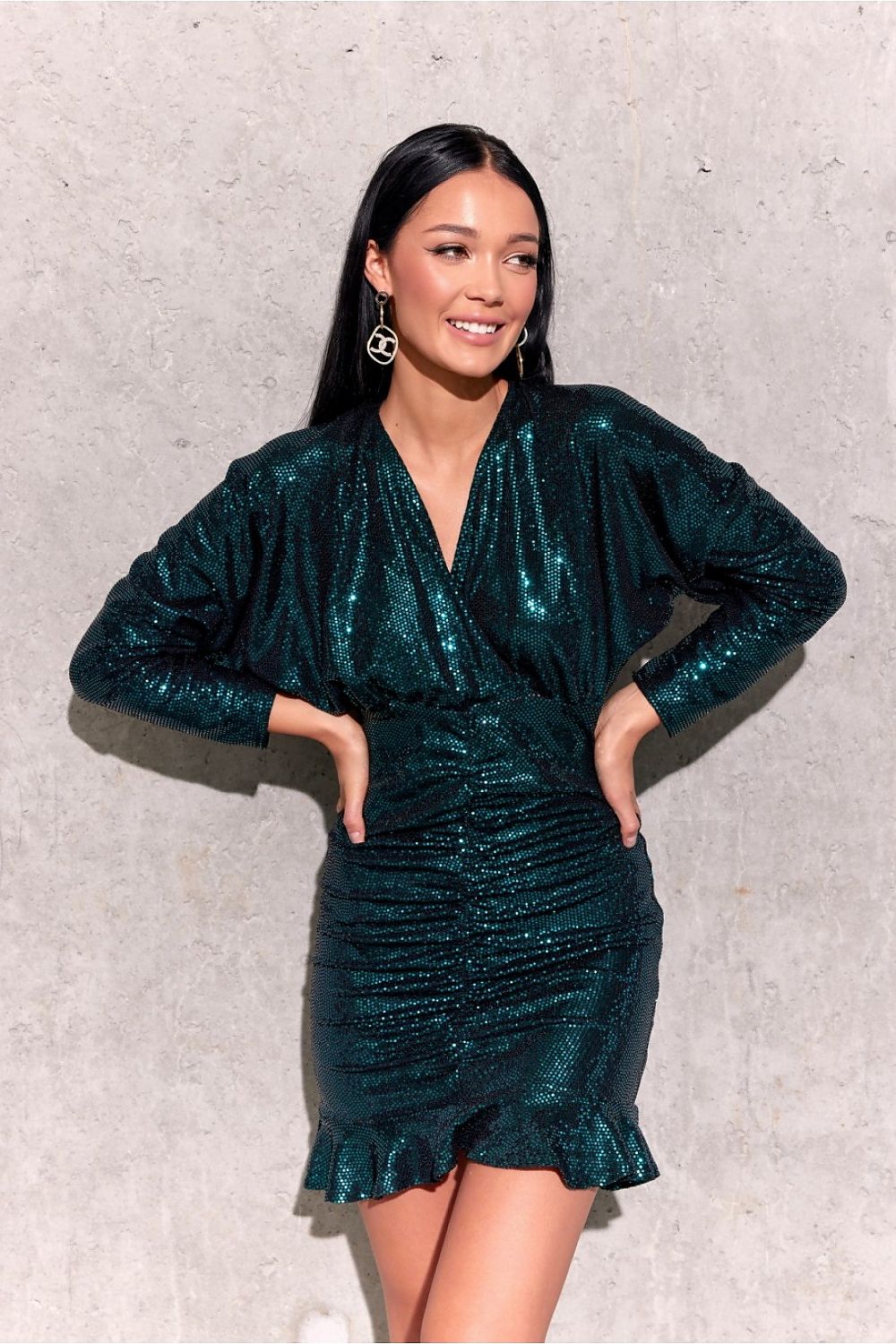 Short dress model 186654