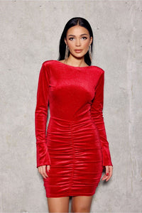 Short dress model 186657