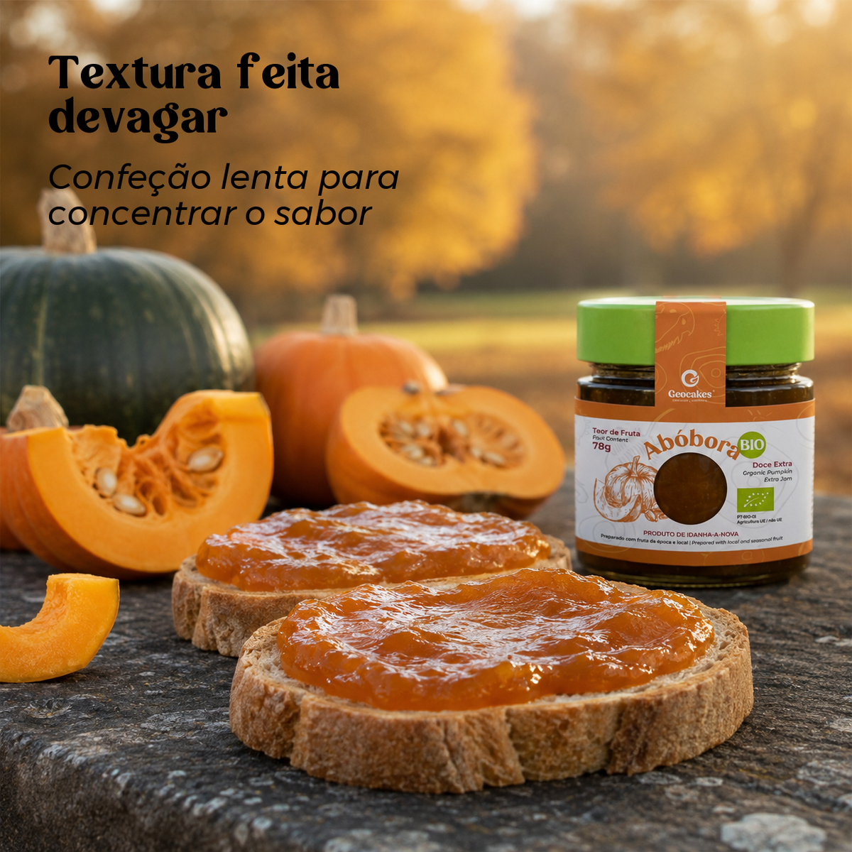 Doce Extra de Abóbora Biológico da Beira Baixa