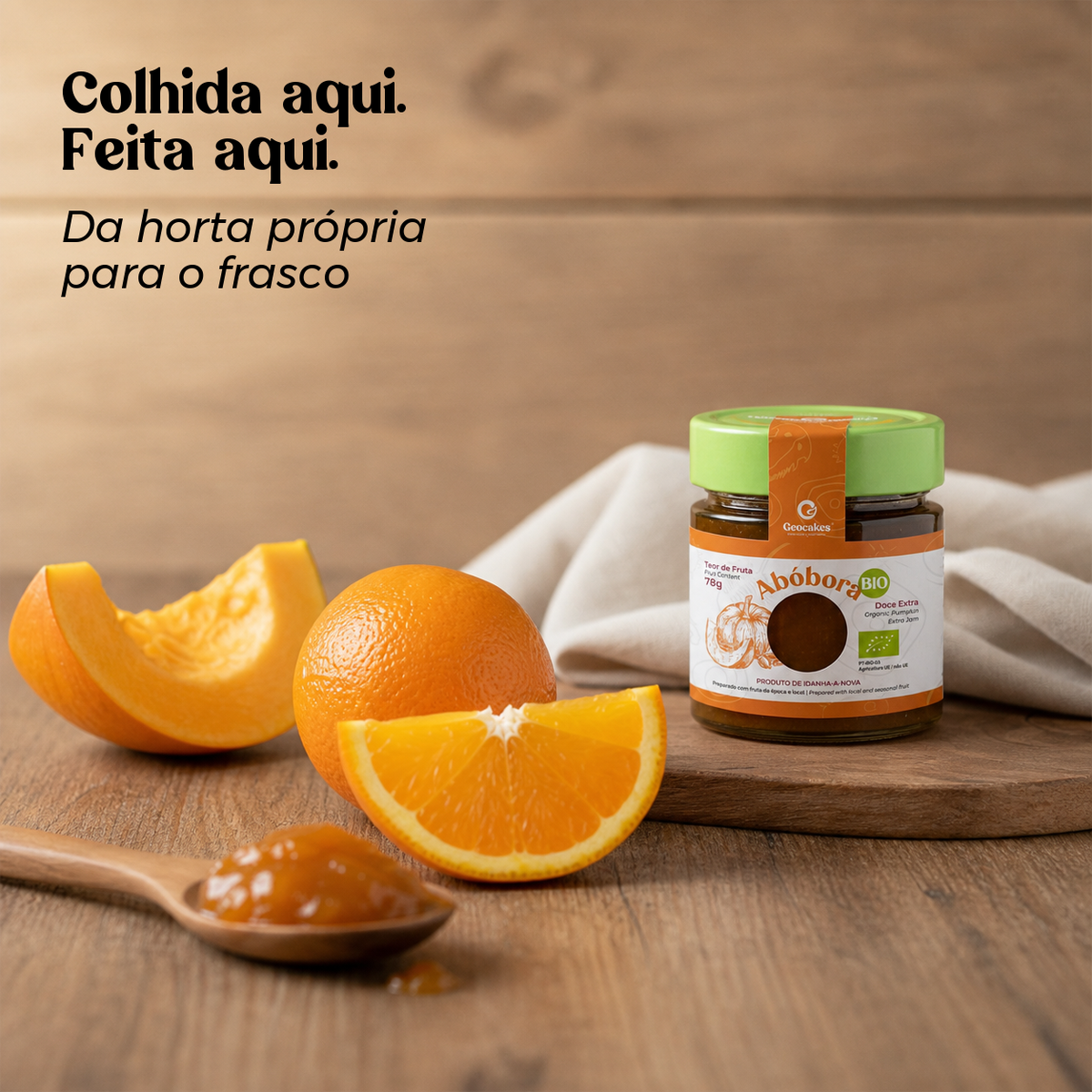 Doce Extra de Abóbora Biológico da Beira Baixa