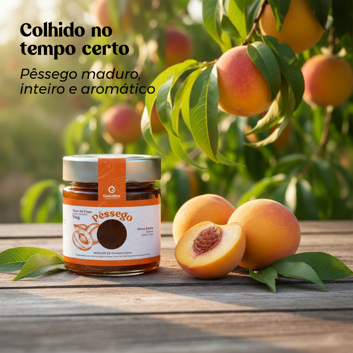 Doce Extra de Pêssego Artesanal da Beira Baixa