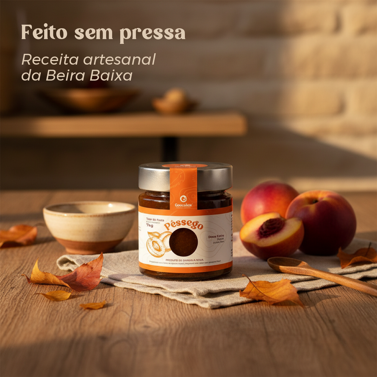 Doce Extra de Pêssego Artesanal da Beira Baixa