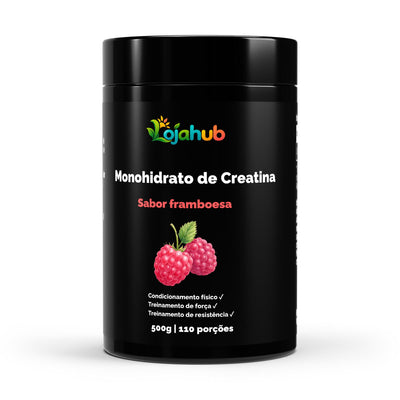 Creatina Monohidratada Sabor Framboesa - 500g