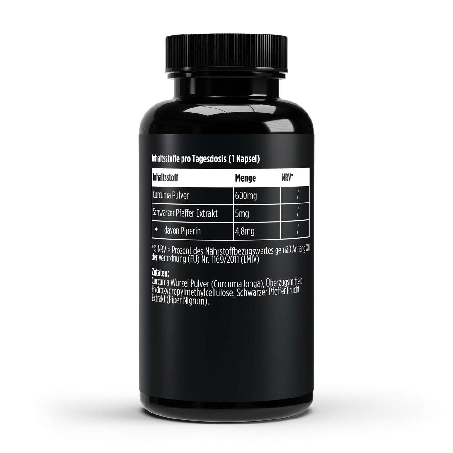 Cúrcuma + Piperina - 60 Cápsulas