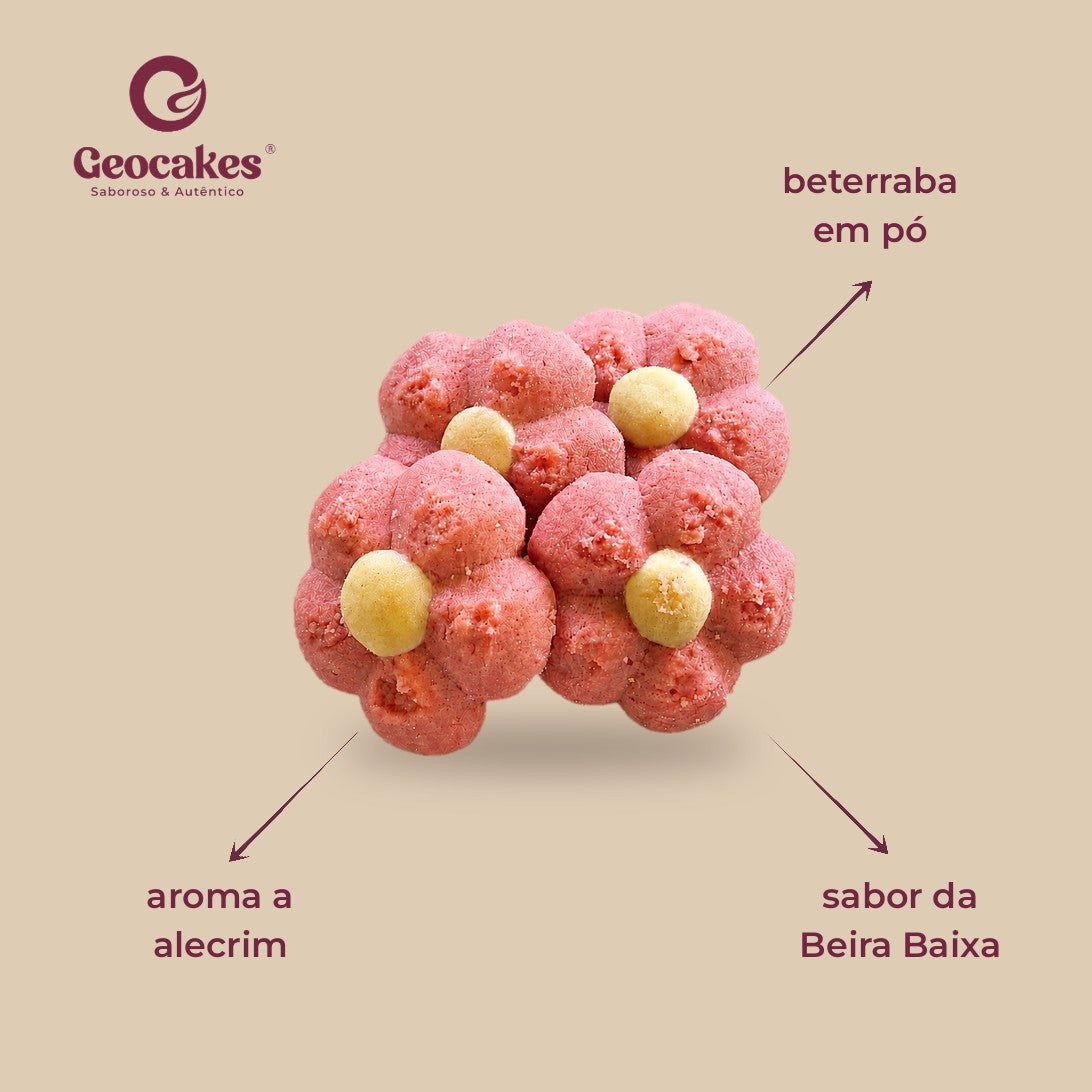 Rosas Albardeiras Biológicas, Biscoitos Artesanais (170g)
