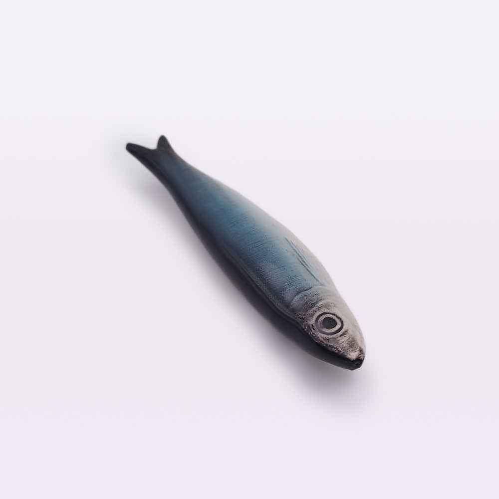 Ceramic Sardine Fridge Magnet