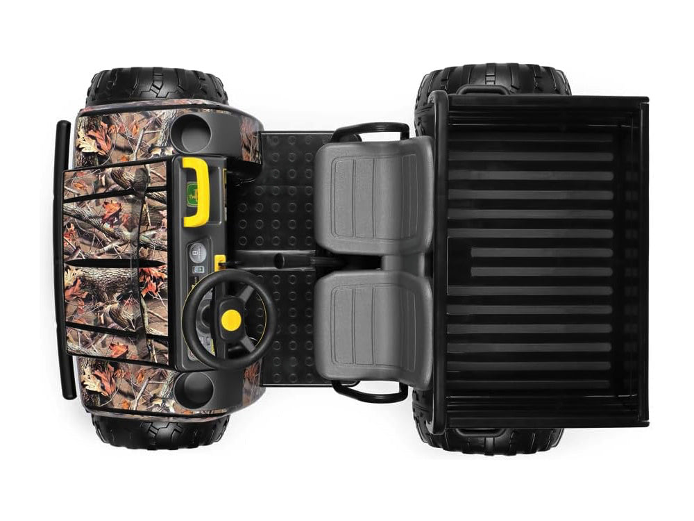 Trator elétrico para crianças John Deere Gator HPX  Camuflado 12V 2 Lugares