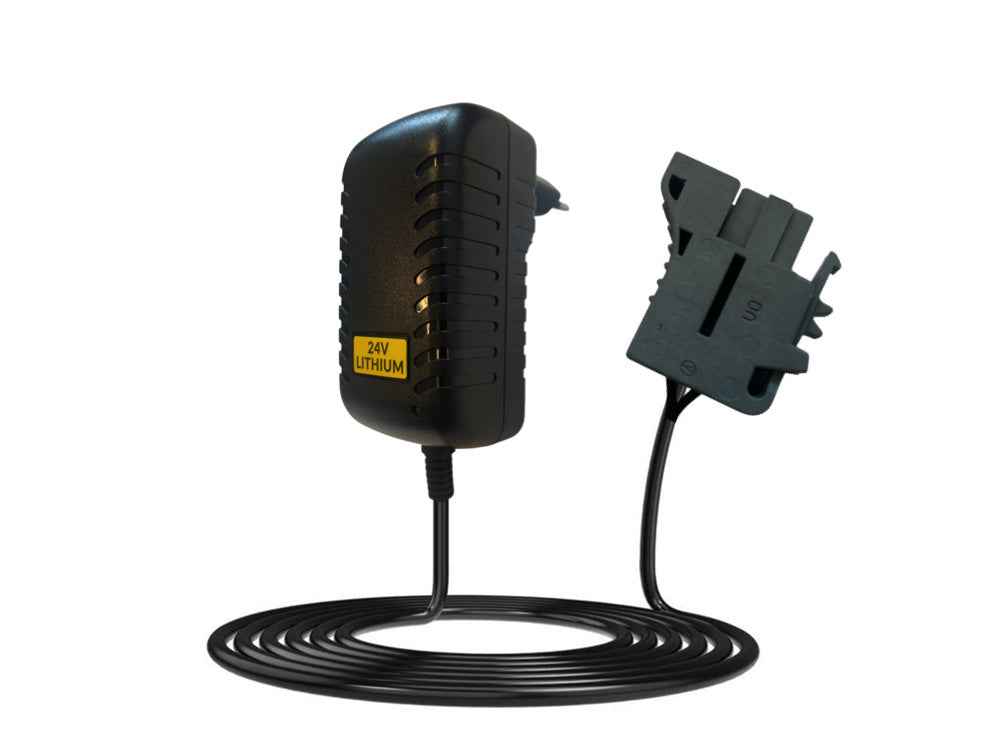 Carregador Peg-Perego 24 volts para baterias de lítio