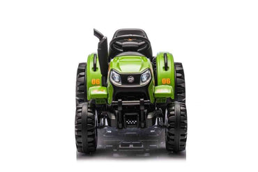 Trator elétrico com reboque