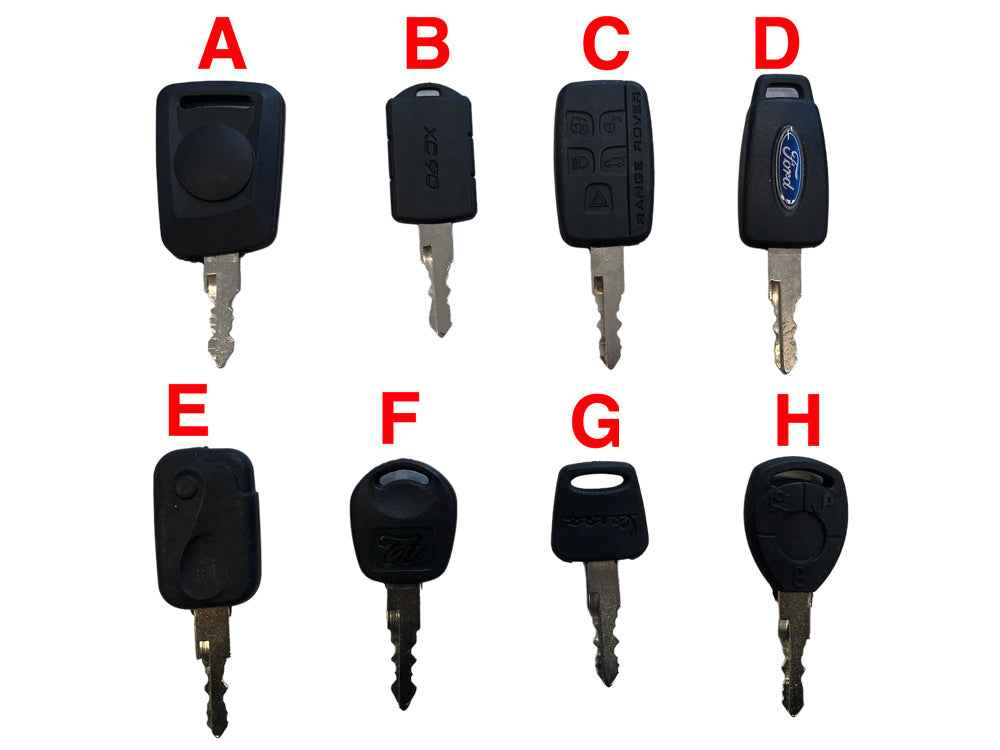 Chave para carros elétricos infantis