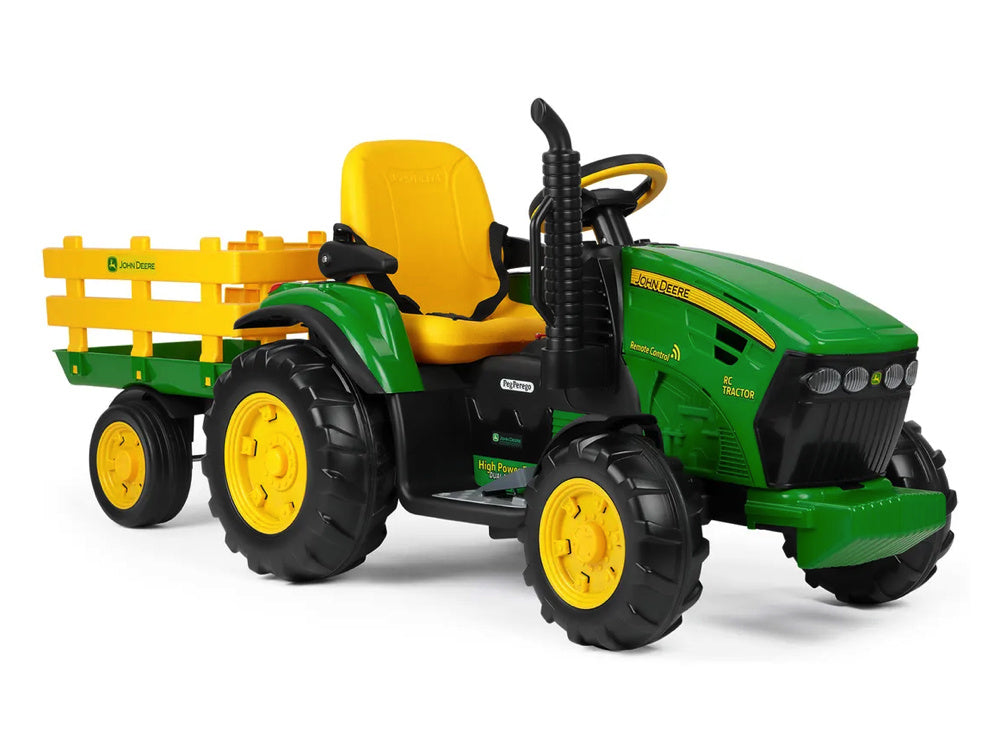 JOHN DEERE Trator John Deere + reboque com controle remoto