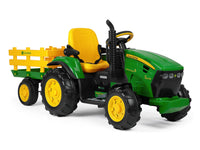 JOHN DEERE Trator John Deere + reboque com controle remoto