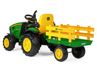 JOHN DEERE Trator John Deere + reboque com controle remoto