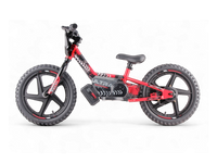 Bicicleta de equilíbrio elétrica de 24 volts, 16 polegadas - vermelho