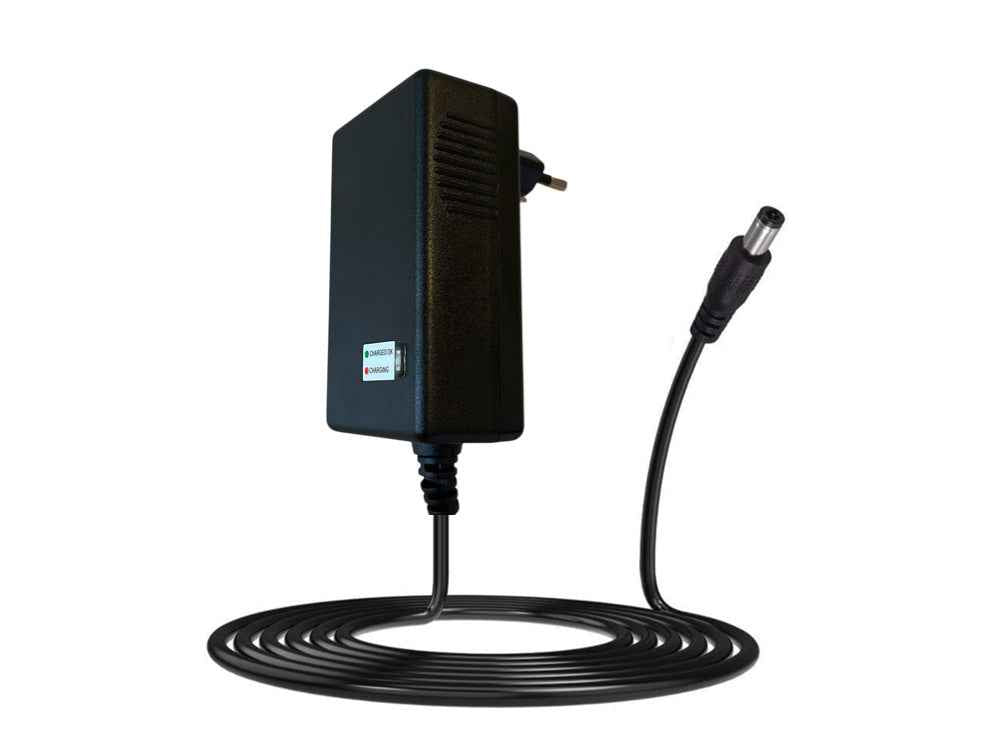 Carregador 36 V 1 A com conector redondo para baterias de chumbo