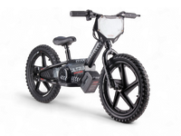 Bicicleta de equilíbrio elétrica de 24 volts, 16 polegadas - preto