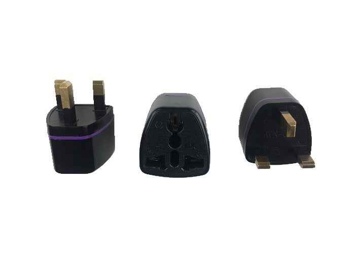 Adaptador de rede de ficha UE para Reino Unido (para utilização no Reino Unido)