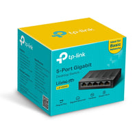 Switch de Rede TP-Link TL-LS1005G LiteWave 5 Portas Gigabit UnManaged
